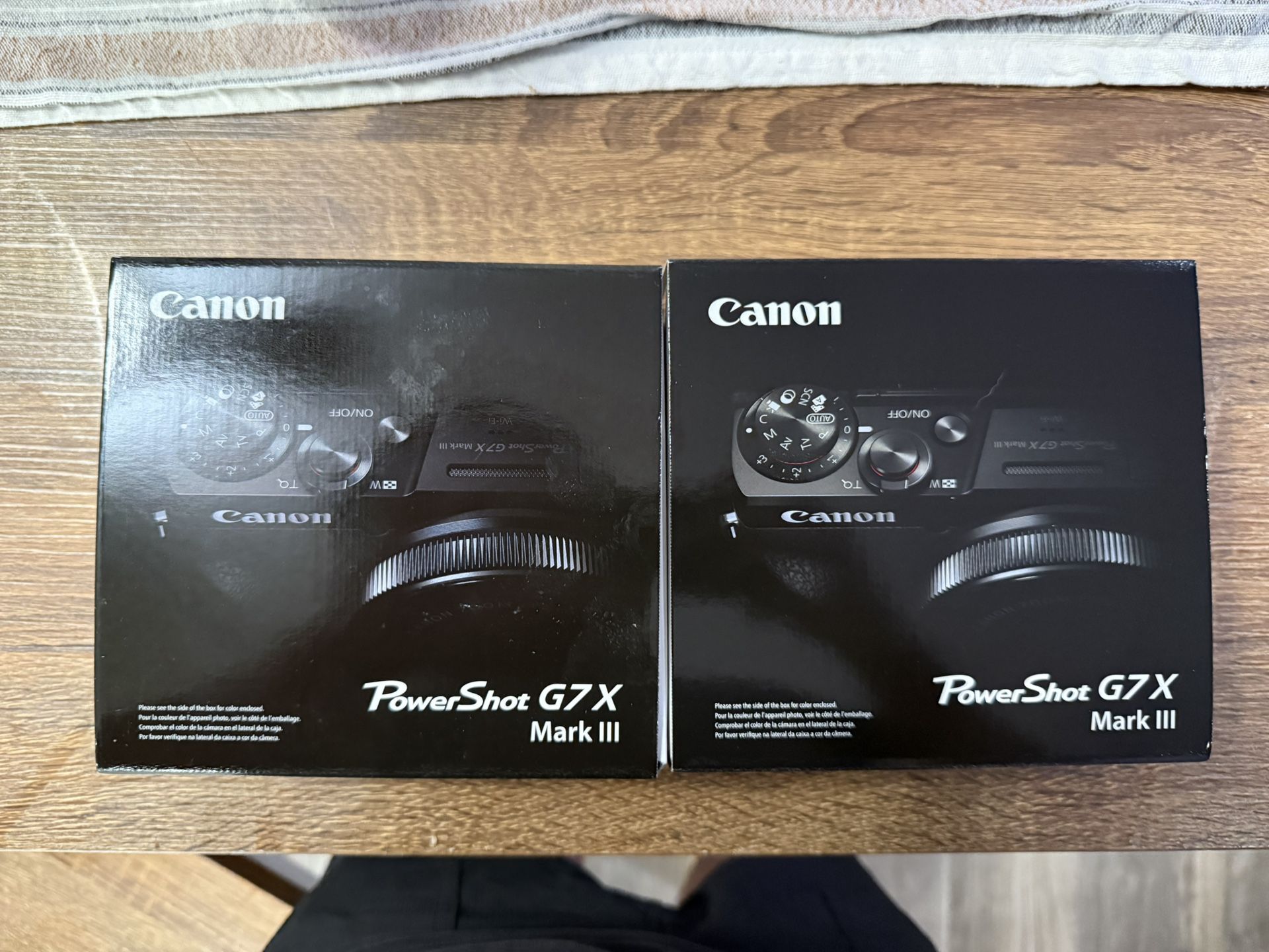 Canon G7x Mark III