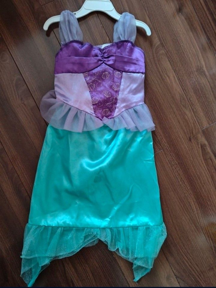 Simple Mermaid Halloween Costume 4-6 Years Old