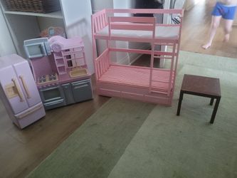 Our generation  Furniture Set – Kitchen, Bunk Bed & Table