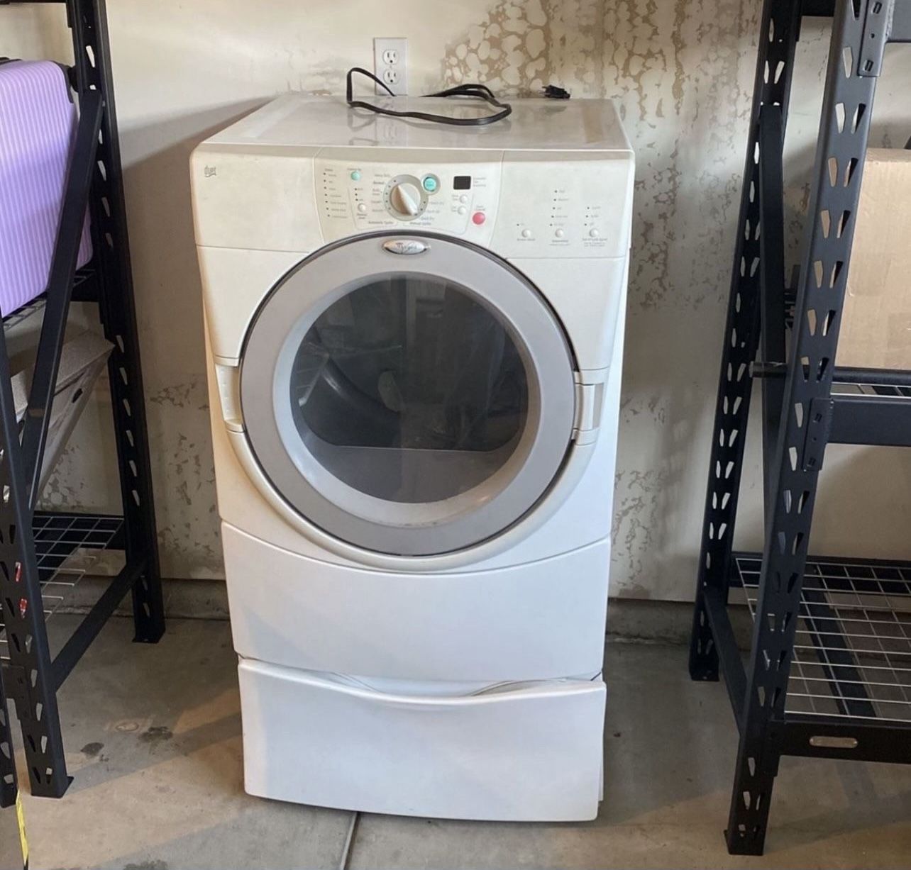 Whirlpool Duet Dryer With Pedestal