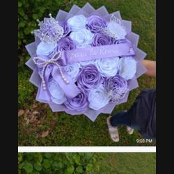 Ramo De Liston De Flores Muy Bonito Para Cualquier Ocasión  Mándeme Mensaje Si Tiene Preguntas Aga Su Pedido Ahora 