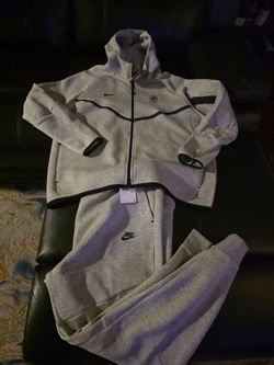 Nike Tech Fleece Tracksuit Set Grey