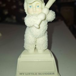 Department 56 Snowbabies Personalize My Little Slugger Figurine A61F046