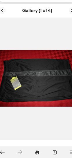 BOY'S YOUTH TEK GEAR WICKING SHORTS BLACK MEFIUM 10-12 NEW 