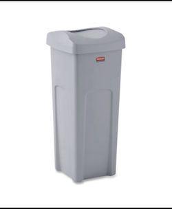 New Other Rubbermaid Commercial 23Gal Universal Plastic Trash Can W/ Swing Lid