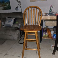 Wooden Bar Stools $ 20 Each Chair $40 Pair