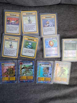Trading and collectible cards not sold separately (read description please