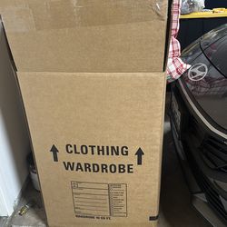 10 cubic feet wardrobe boxes