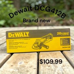 Dewalt DCG412B brand new