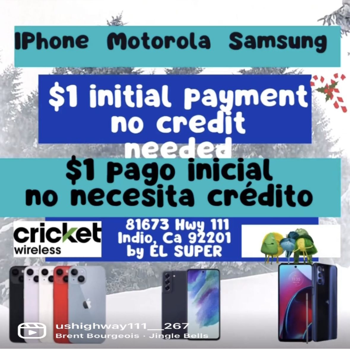 Only At Cricket Wireless By El Super In Indio