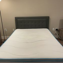 Queen size memory foam mattress -- MOVING OUT SALE