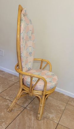 1970s Rattan chair