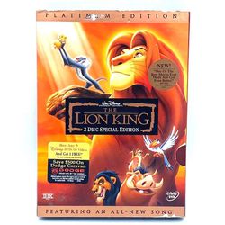 WALT DISNEY THE LION KING 2-DISC SPECIAL EDITION DVD PLATINUM EDITION