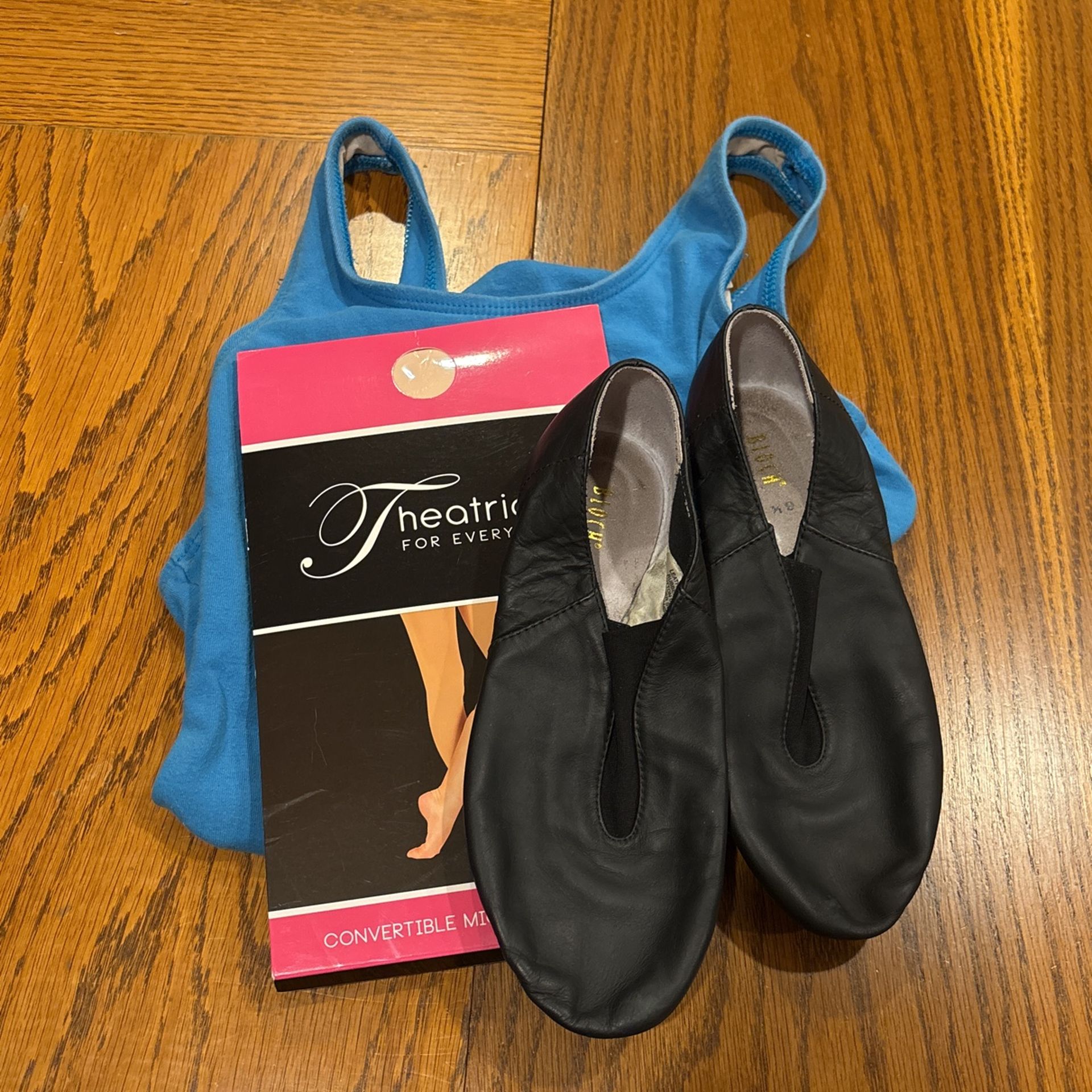 Dance Bundle, Jazz Shoes, NEW Tights, Leotard