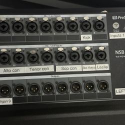 PreSonus NSB16.8 AVB Networked Stage Box