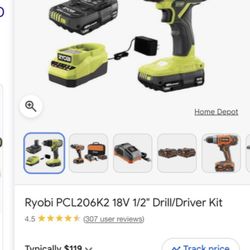 Ryobi 18V Drill