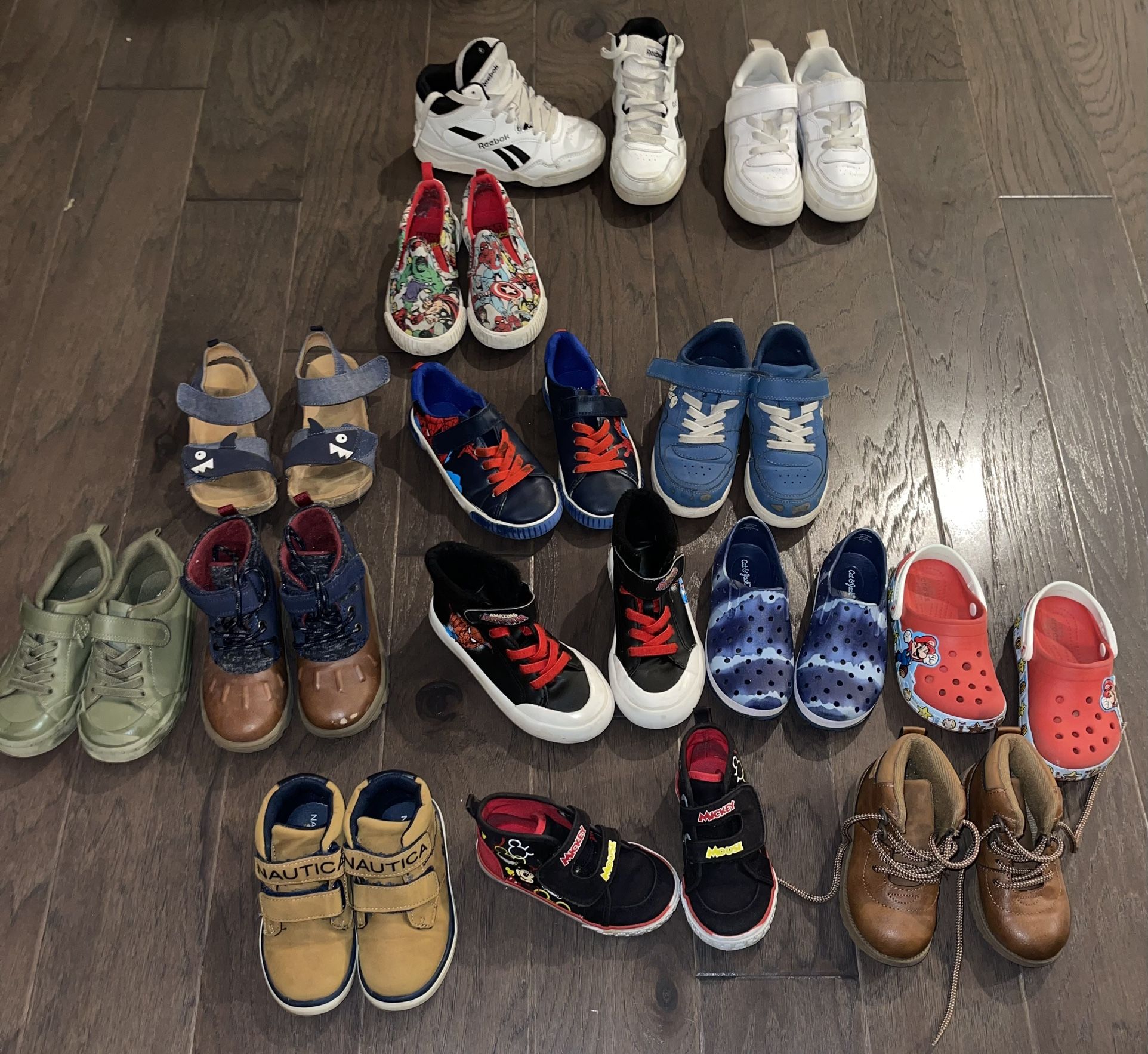 22 Pairs Of Boys Shoes