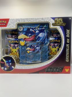 Pokemon 30th Anniversary Greninja ex Box
