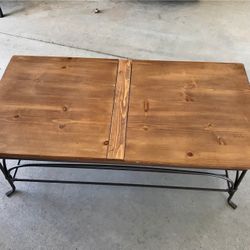 Wood Coffee Table $75 OBO
