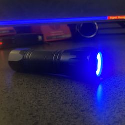 BRAUN UV Leak Detector Black Light LED Flashlight
