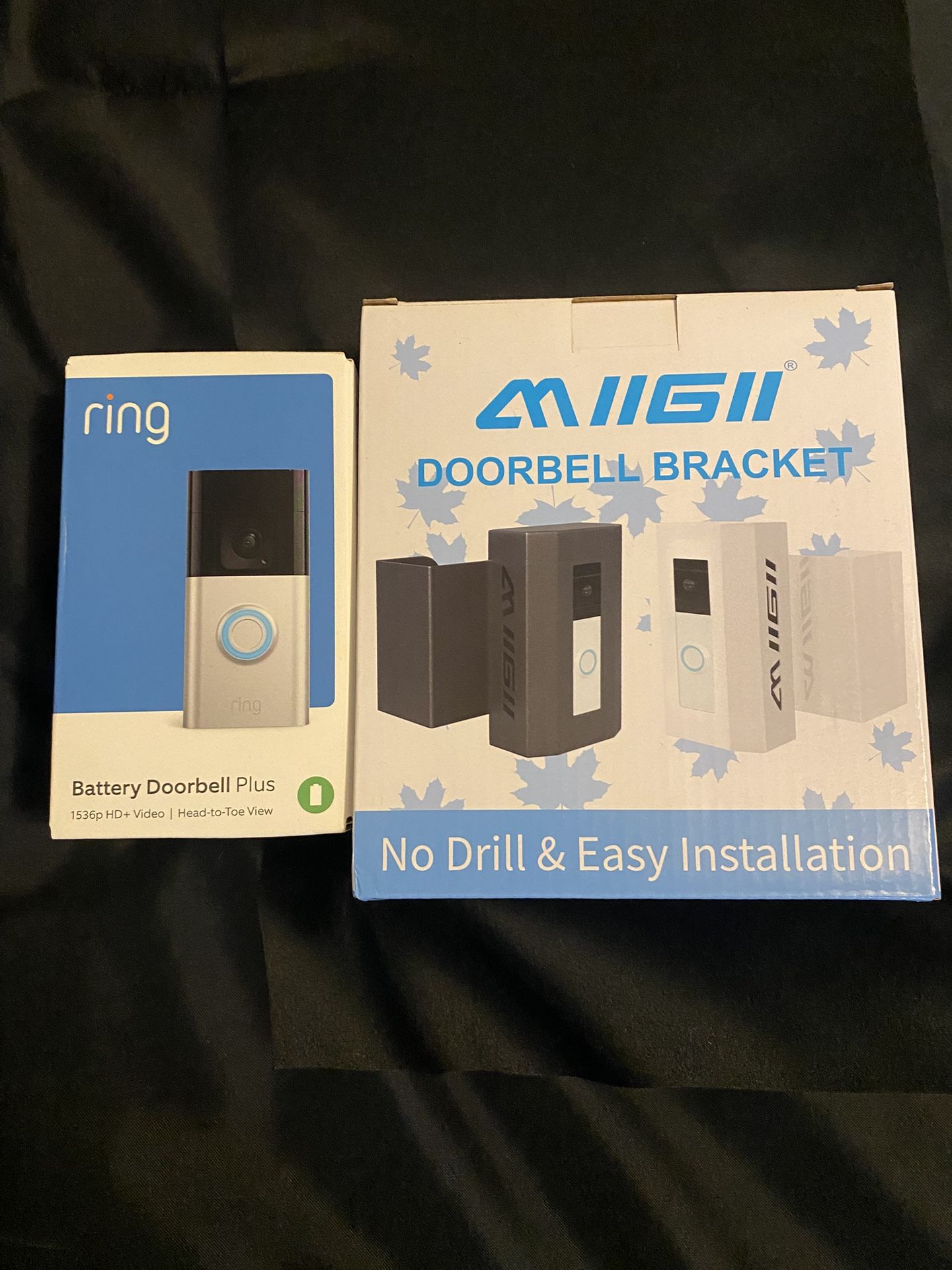 Ring Battery Doorbell Plus With Doorbell Bracket