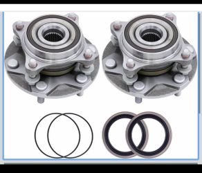 Left/Right Front Wheel Hubs Set Compatible with Toyota 4Runner/Fj Cruiser/Tacoma, Lexus GX460/GX470