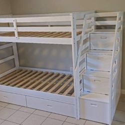 New Twin Over Twin Bunkbed 