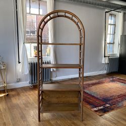 Bookshelf w arch