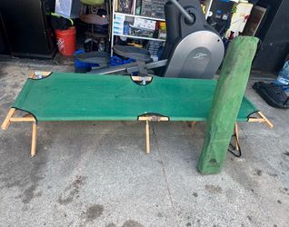 The Maine Folding Cot with Carry Bag