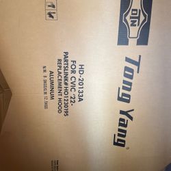 NEW HONDA CIVIC 22-25 Aluminum hood 