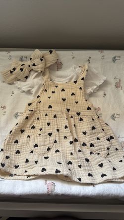 heart dress 3 months