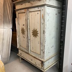 Antique Indonesian Teak Armoire