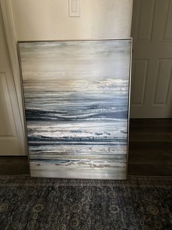 Framed canvas art