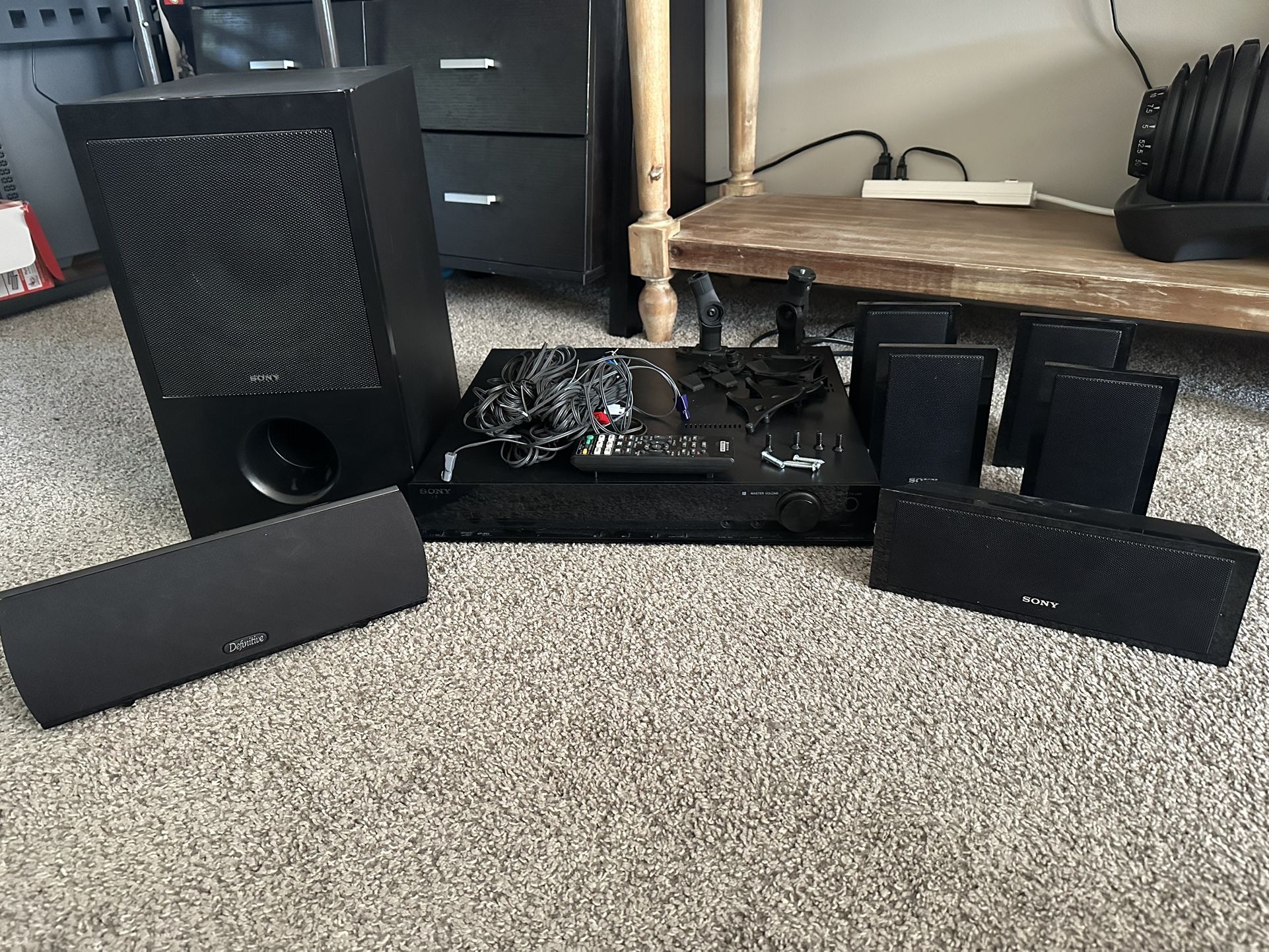 Sony Home Theater Surround Sound System 