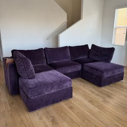 Floor Model/Return Lovesac Corded Velvet Sactional - 🚚 FREE SHIPPING