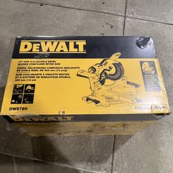 Dewalt Miter Saw 12” DWS 780 New Nuevo 