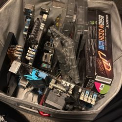 Old Pc Part And Water Block