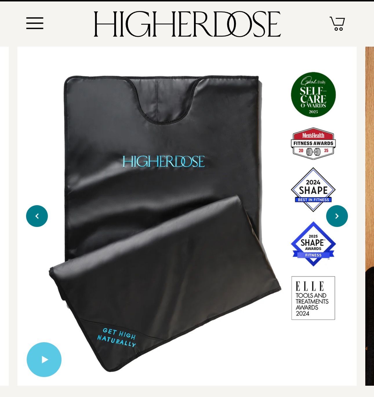 HigherDOSE Infrared Sauna Blanket (NEW)