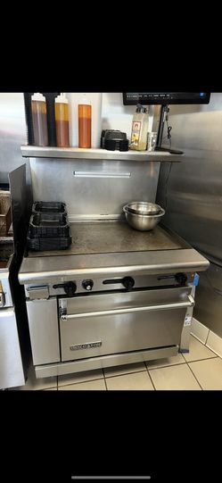 American Range Oven Griddle Grill