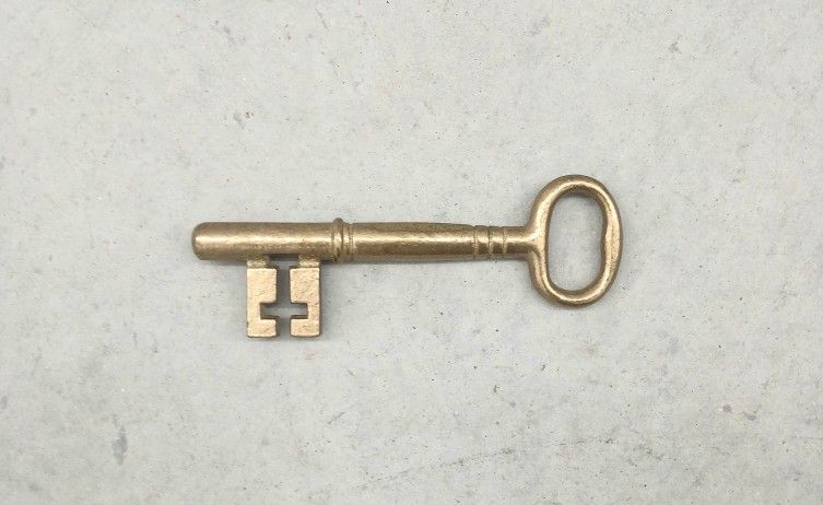 Vintage Brass Big Key Skelton Key