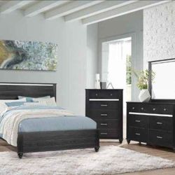 🔥SUPER DEAL🔥7pc Queen Bedroom set😍
Take it home with $39down 
Hablamos Español Y Financiamos🙋🏻‍