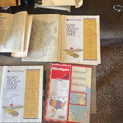 Vintage Road Atlas's 