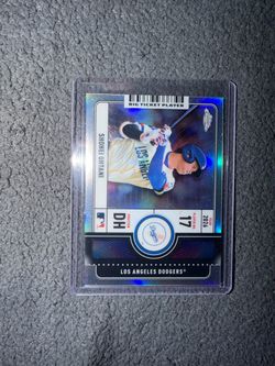 Baseball cards.