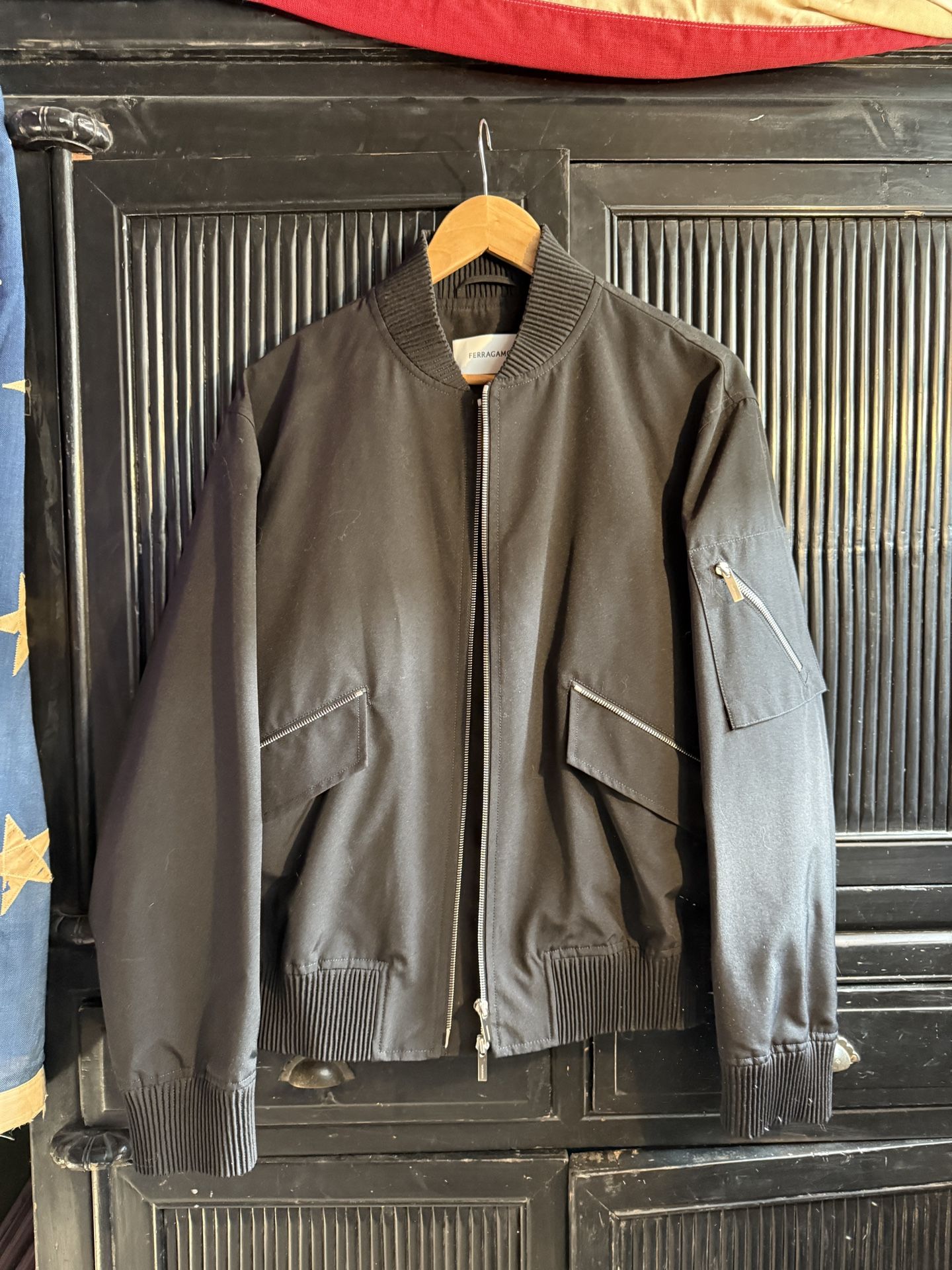 Ferragamo Runway Bomber Jacket