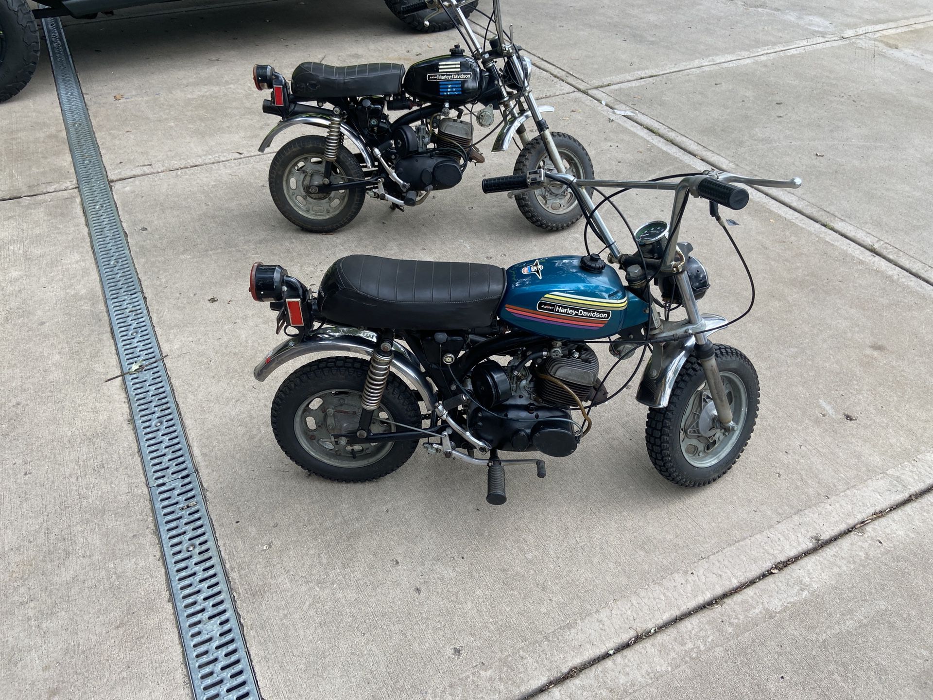 1973 and 1974 Harley Davidson X 90s