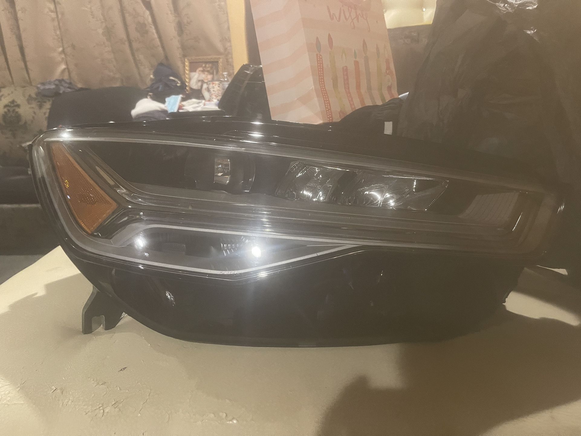 2018 AUDI A6 S6 RIGHT PASSENGER SIDE FULL LED HEADLIGHT OEM