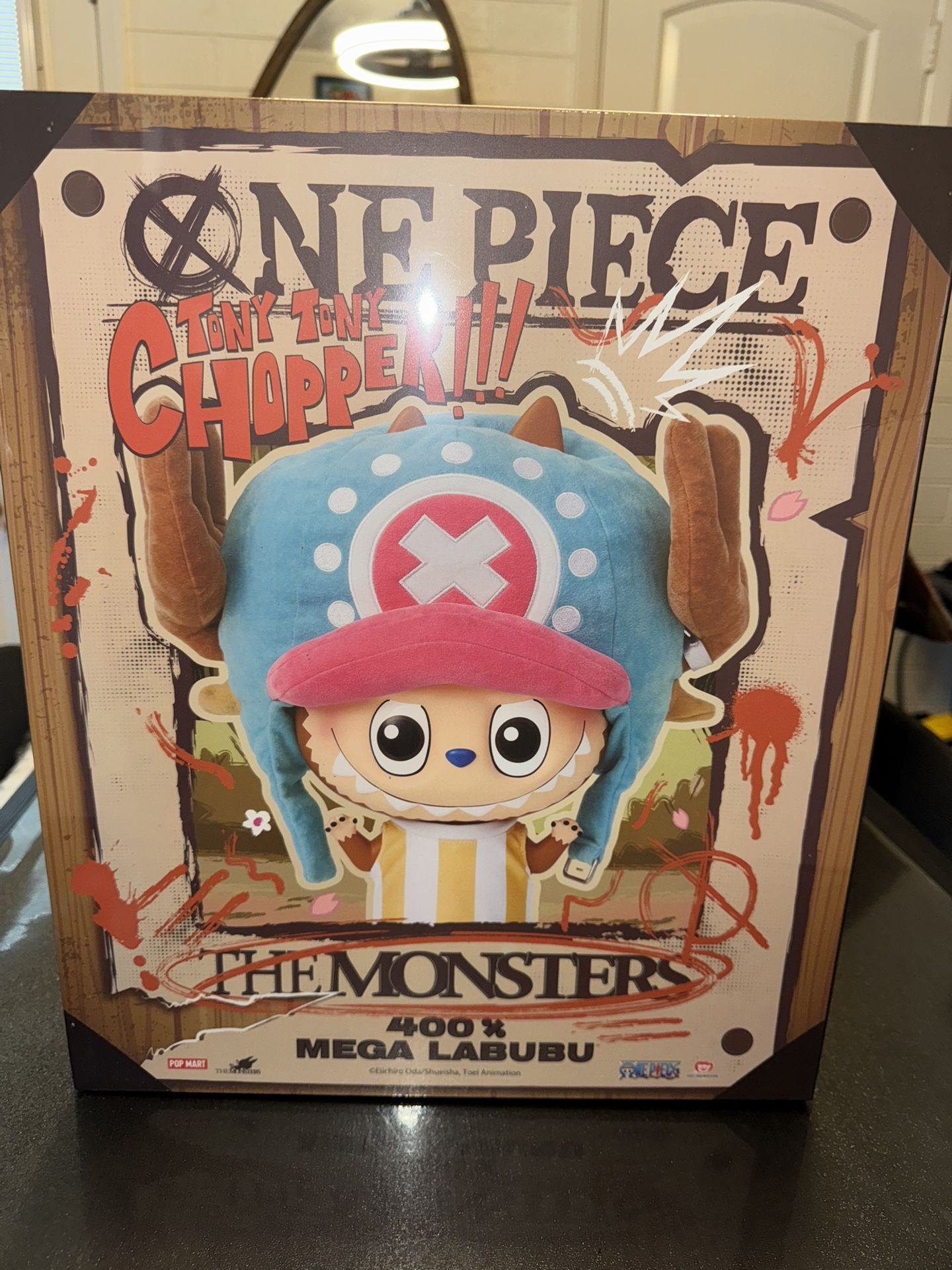 Tony Chopper Mega 400% Labubu