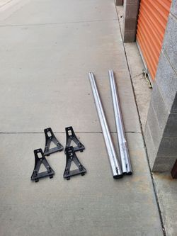 Track Van rack crossbars