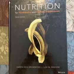 NUTRITION for foodservice And Culinary Professionals 9th edition