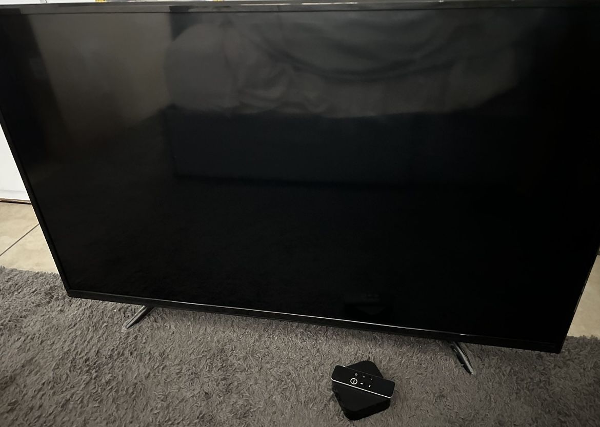 50” TV And Apple TV 